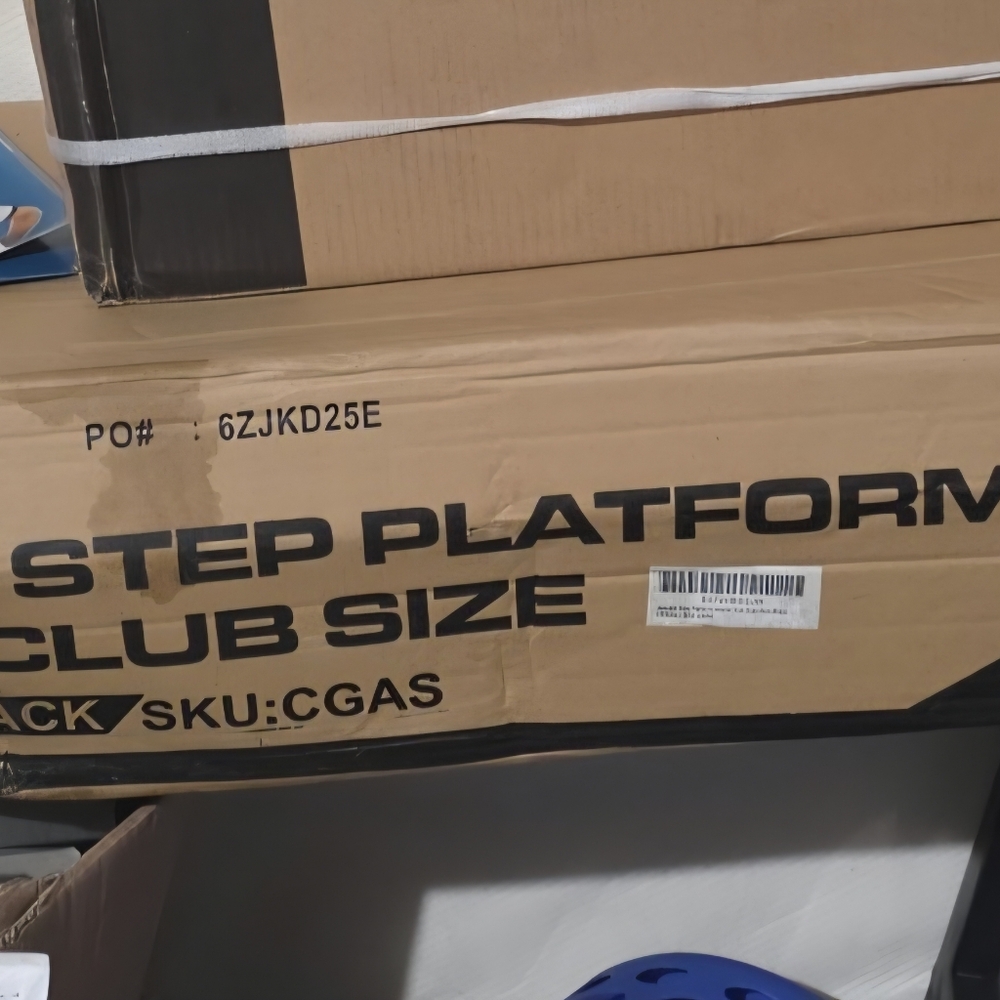 PICK UP ONLY. Black Step Platform